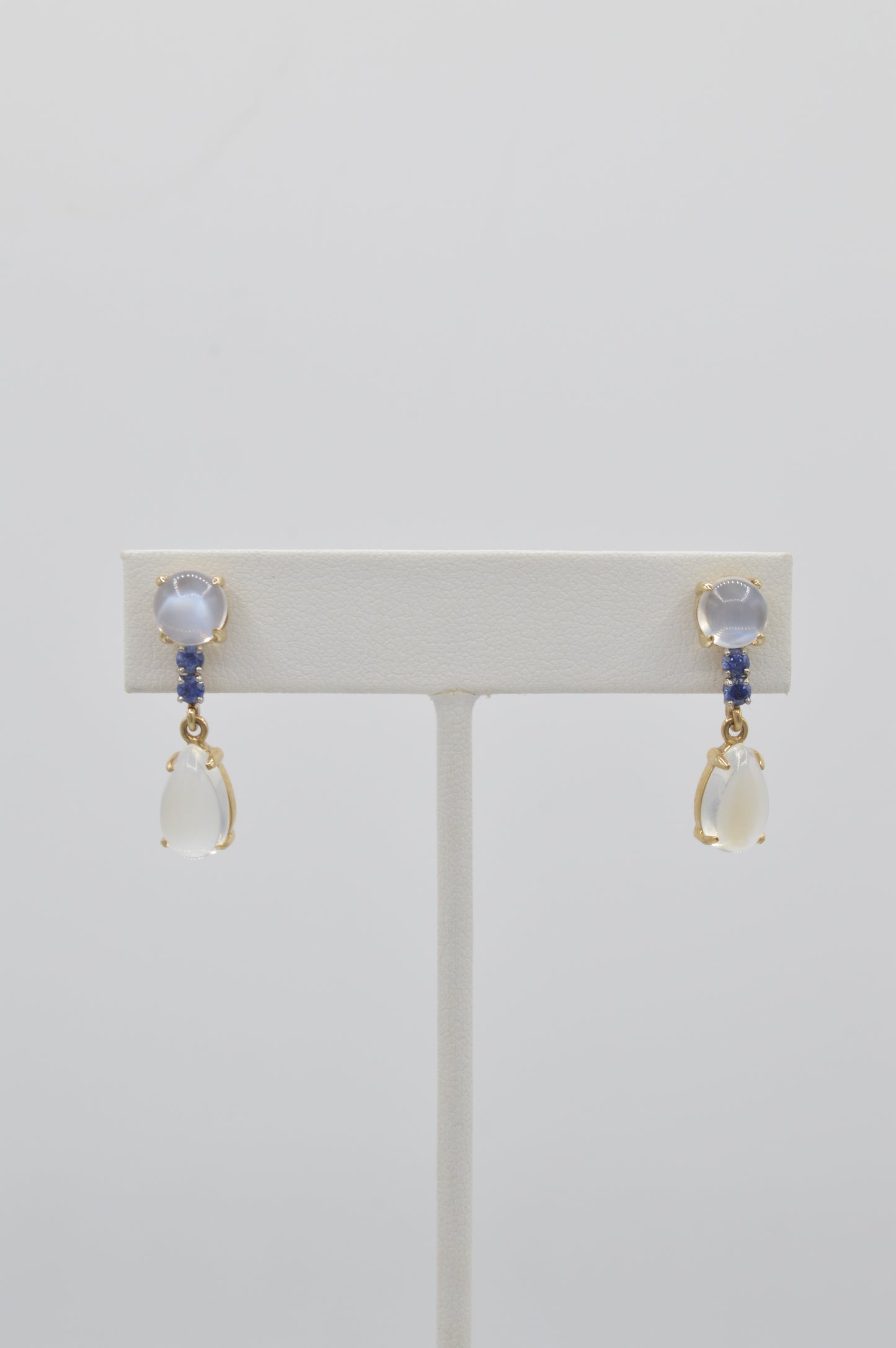Sapphire Moonstone Drops