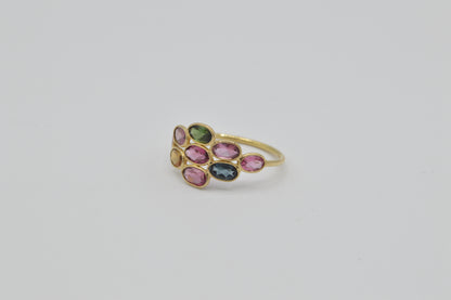 River Rocks Ring, 18k