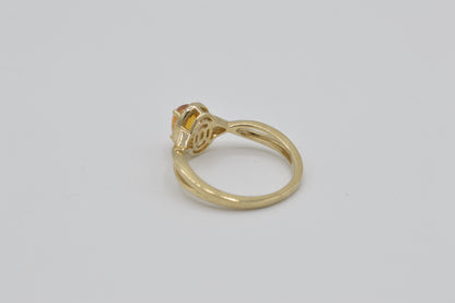 Opal Aura Ring, 10k