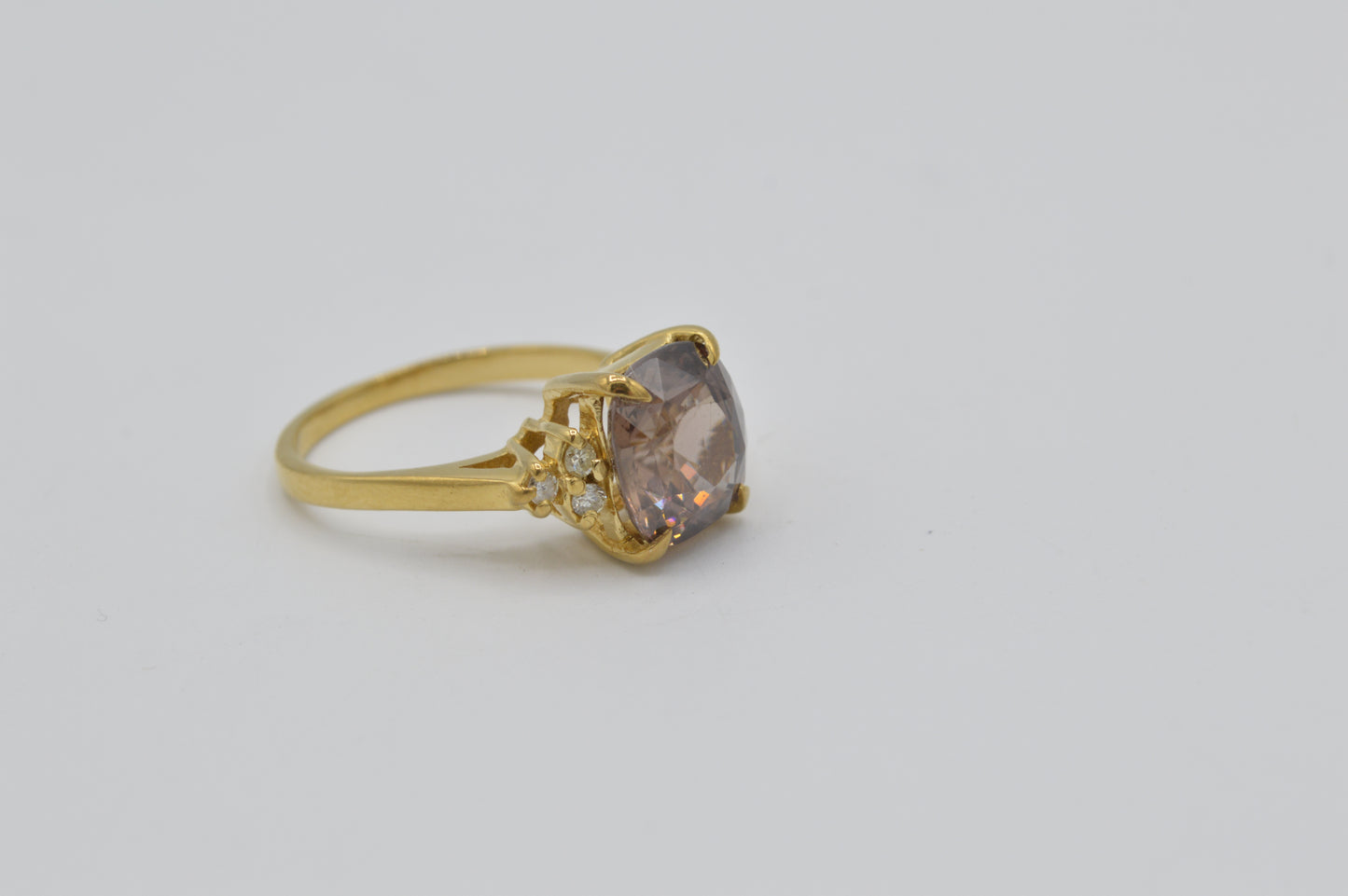 Zircon Ring, 14k