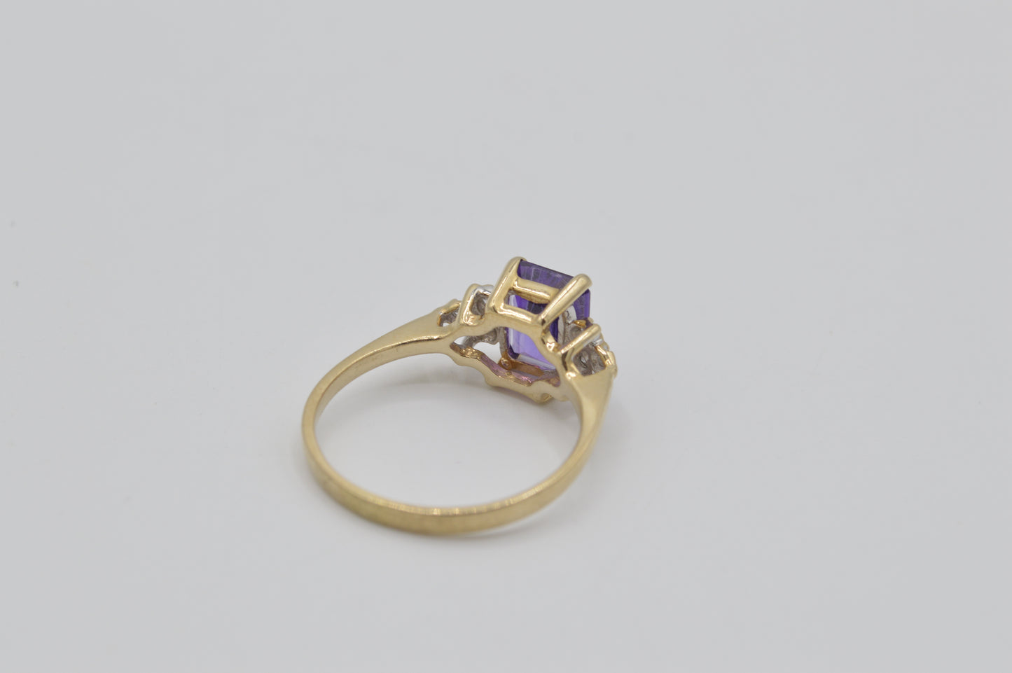 Purple Rain Ring, 14k