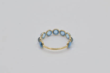 Raindrop Ring, 18k