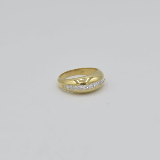 Princess Diamond Ring, 18k