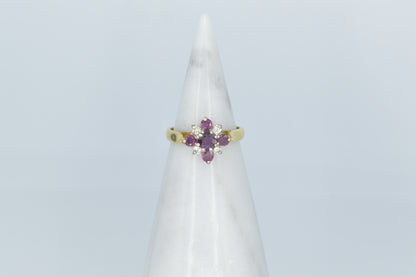 Ruby Star Ring, 18k
