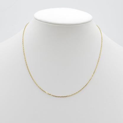 Dainty Paperclip Chain, 16"