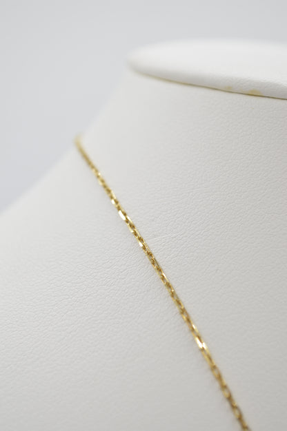 Dainty Paperclip Chain, 16"