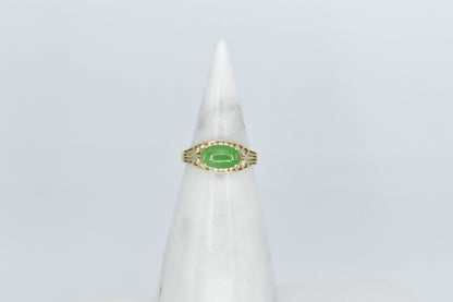 Jade Jellybean Ring