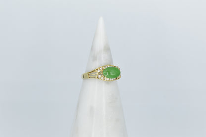 Jade Jellybean Ring