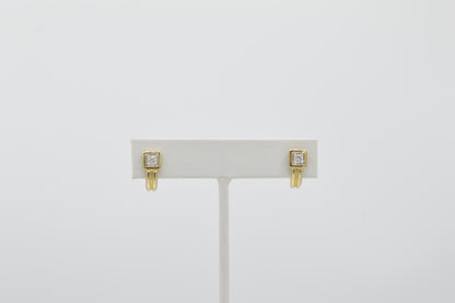 Diamond Buckle Studs