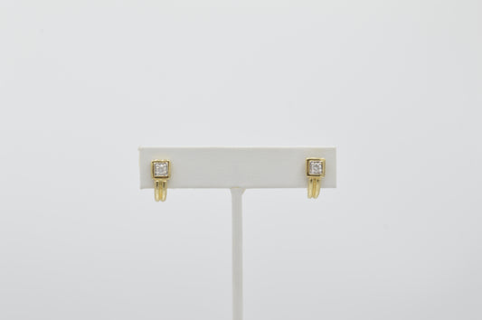 Diamond Buckle Studs