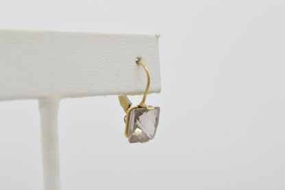 Smokey Topaz Earrings