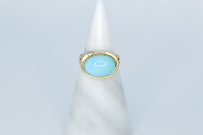 Turquoise Cabochon Ring