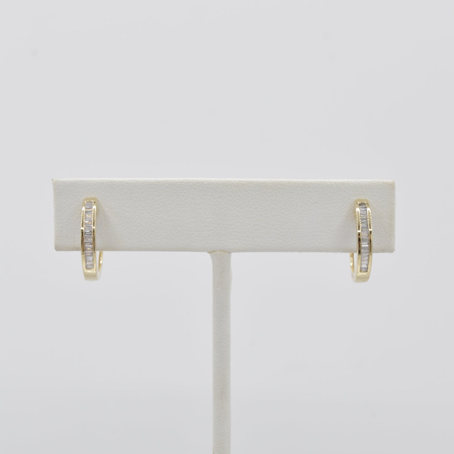 Classic Diamond Huggies, 14k