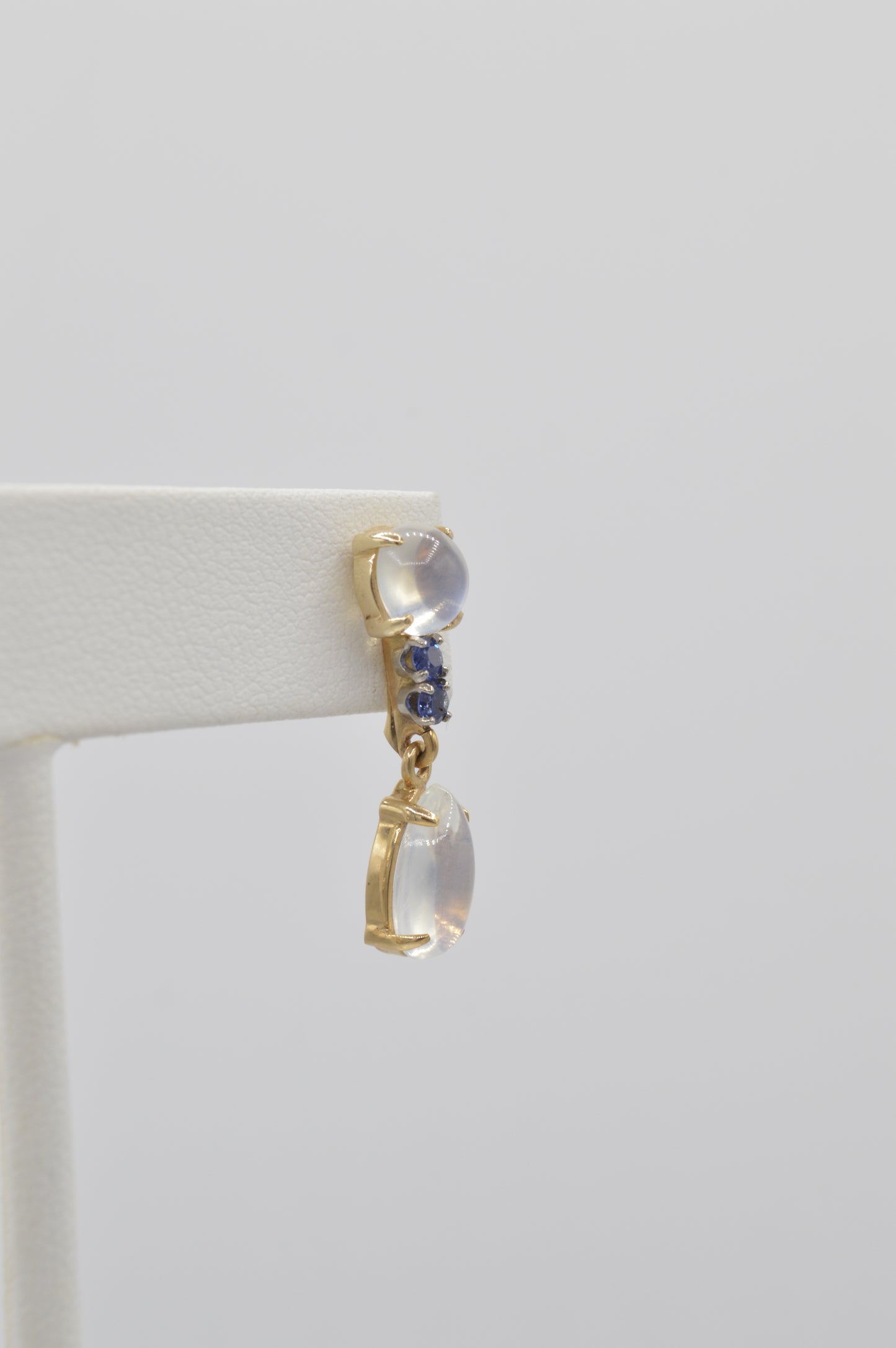 Sapphire Moonstone Drops