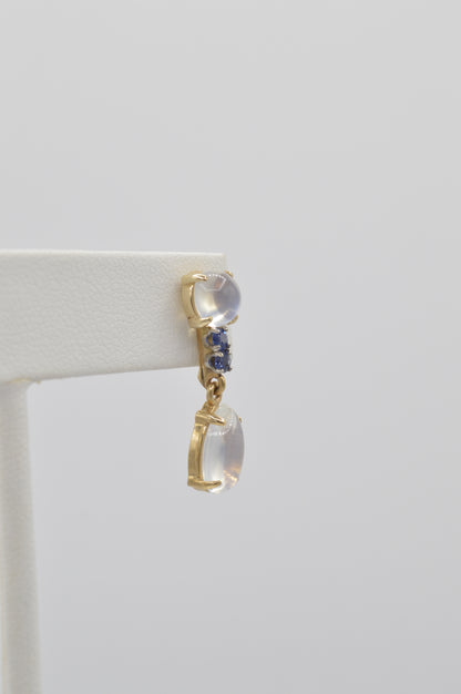 Sapphire Moonstone Drops