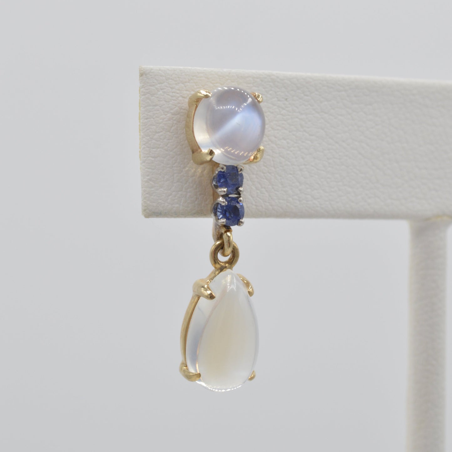 Sapphire Moonstone Drops