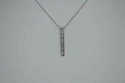 White Gold & Diamond Necklace