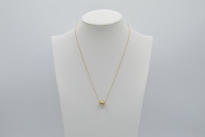 Diamond Donut Necklace, 18"