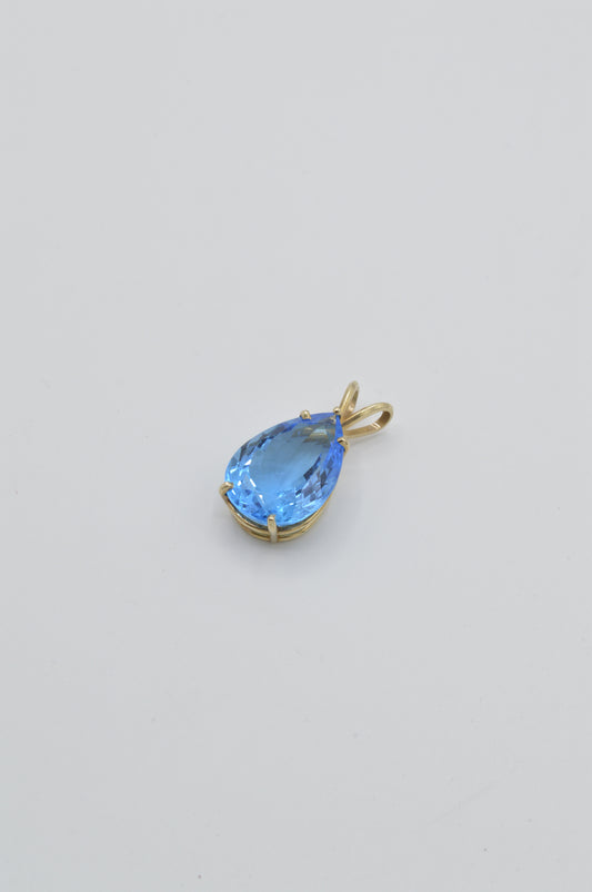 Topaz Chunk, 14k