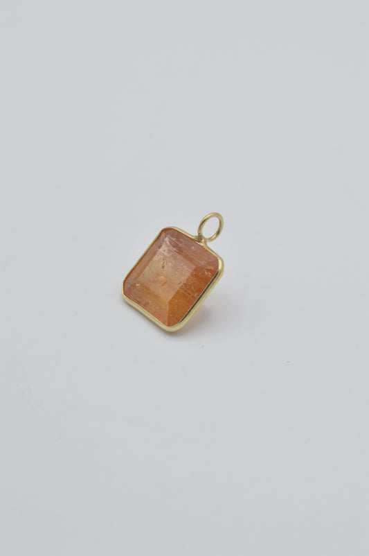 Citrine Chunk, 14k