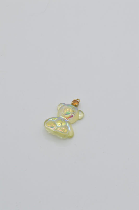 Holo Gummy-Bear Charm, 14k