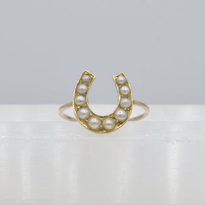 Pearl-Shoe Ring