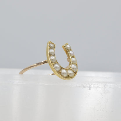 Pearl-Shoe Ring