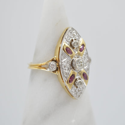 Aurora Navette Ring
