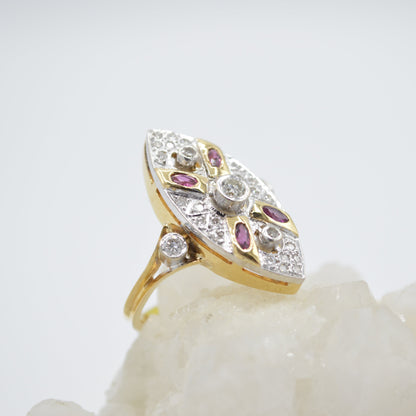 Aurora Navette Ring