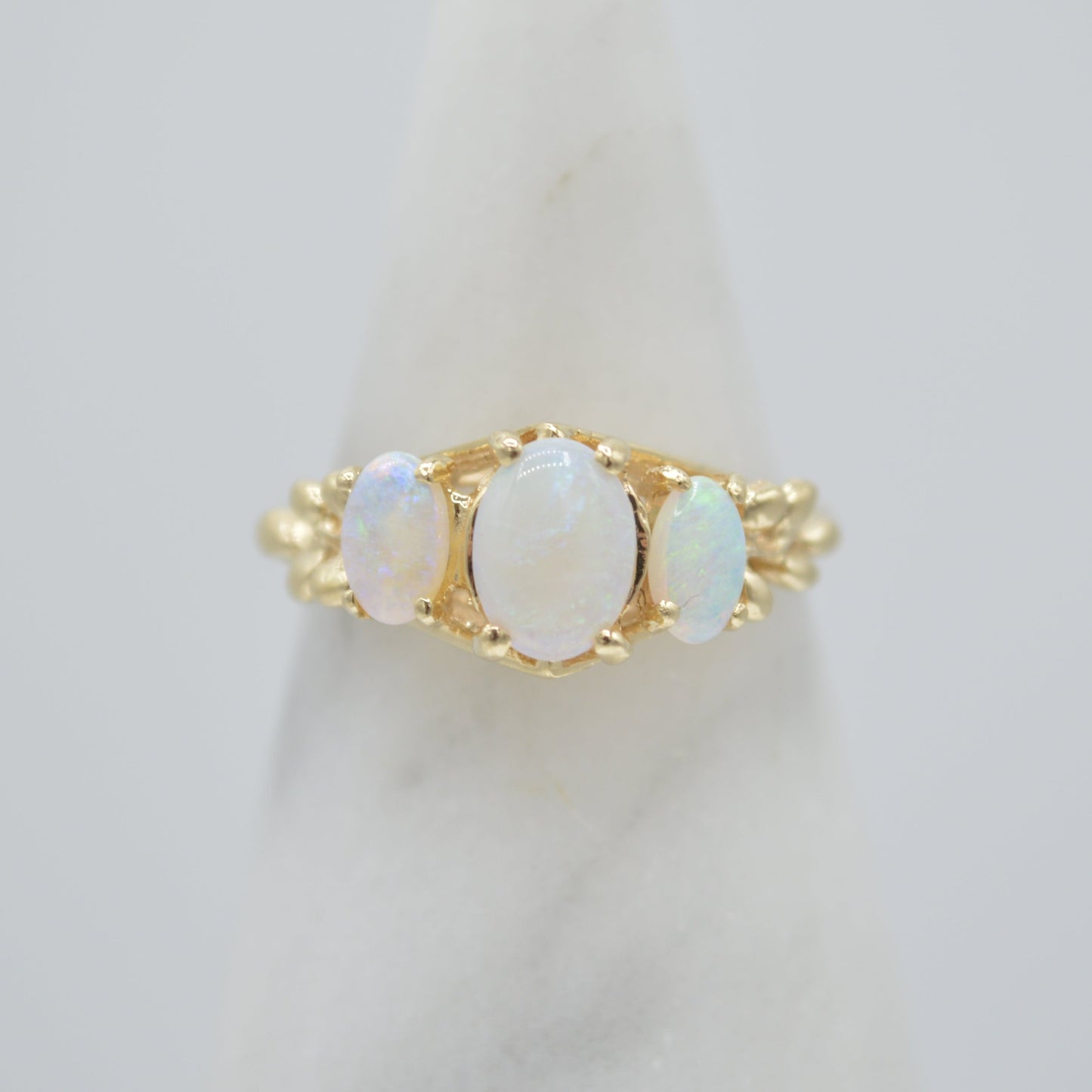 Tri-Opal Ring