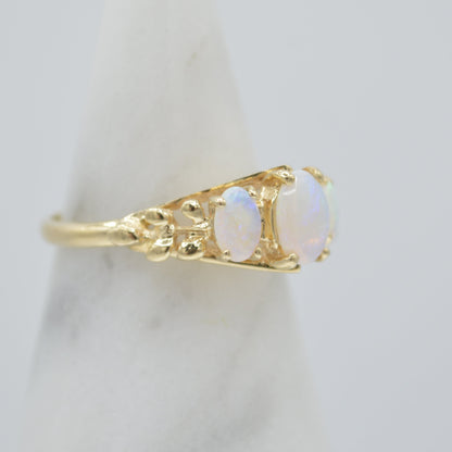 Tri-Opal Ring