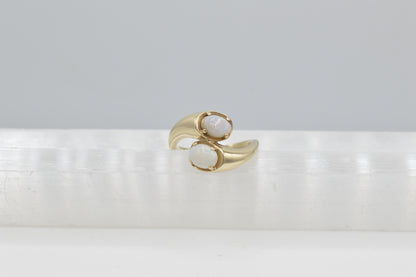 Opal Bypass Ring, 14k